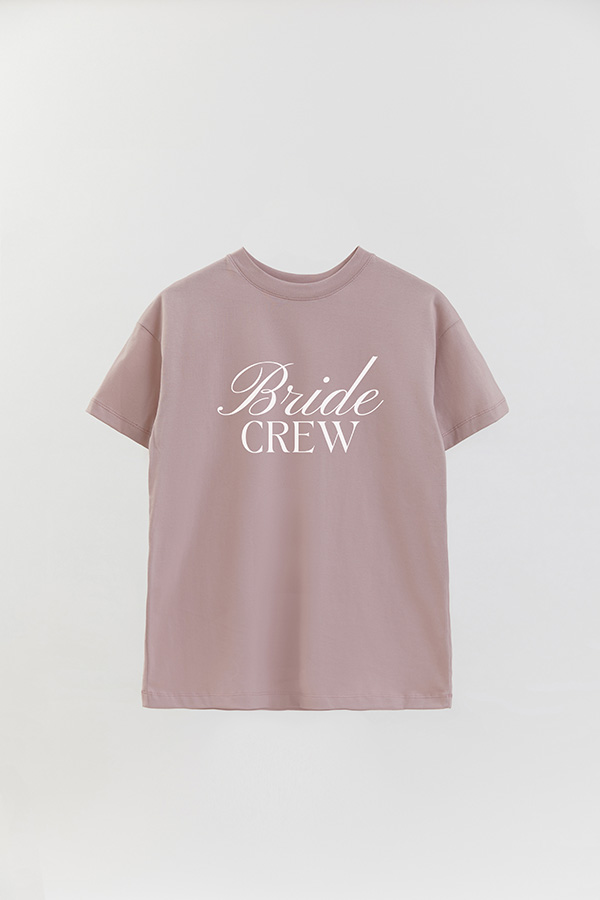 REMERA OVER ESTAMPADA BRIDE 2 CREW