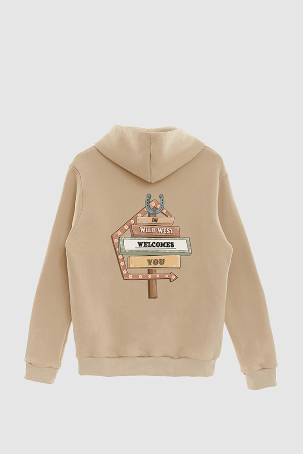 HOODIE ESTAMPADO WESTERN YOU