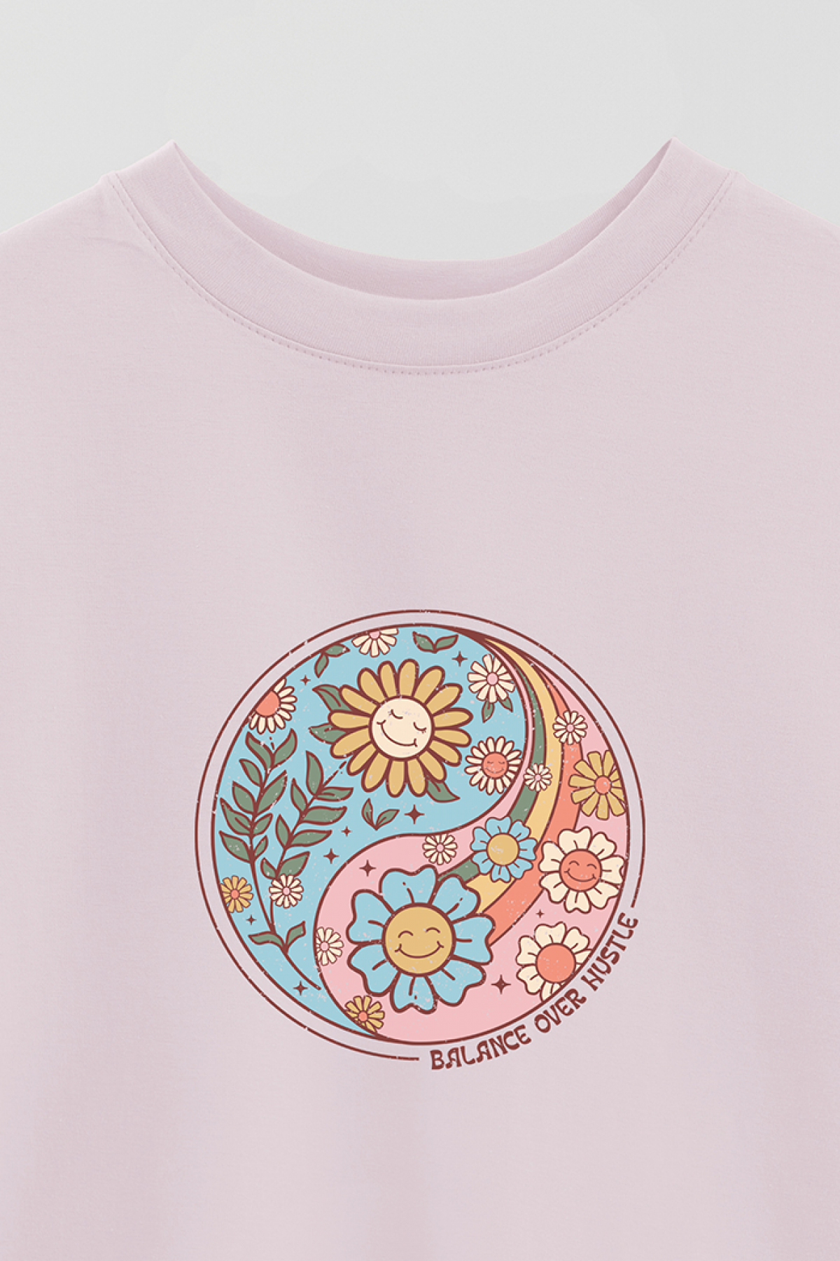 REMERA OVER ESTAMPADA BH BALANCE OVER HUSTLE