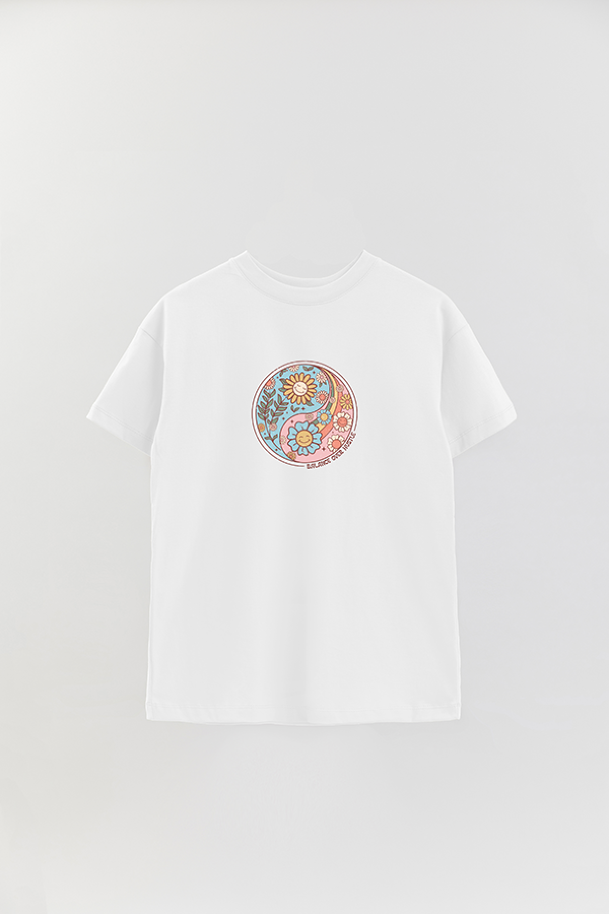 REMERA OVER ESTAMPADA BH BALANCE OVER HUSTLE