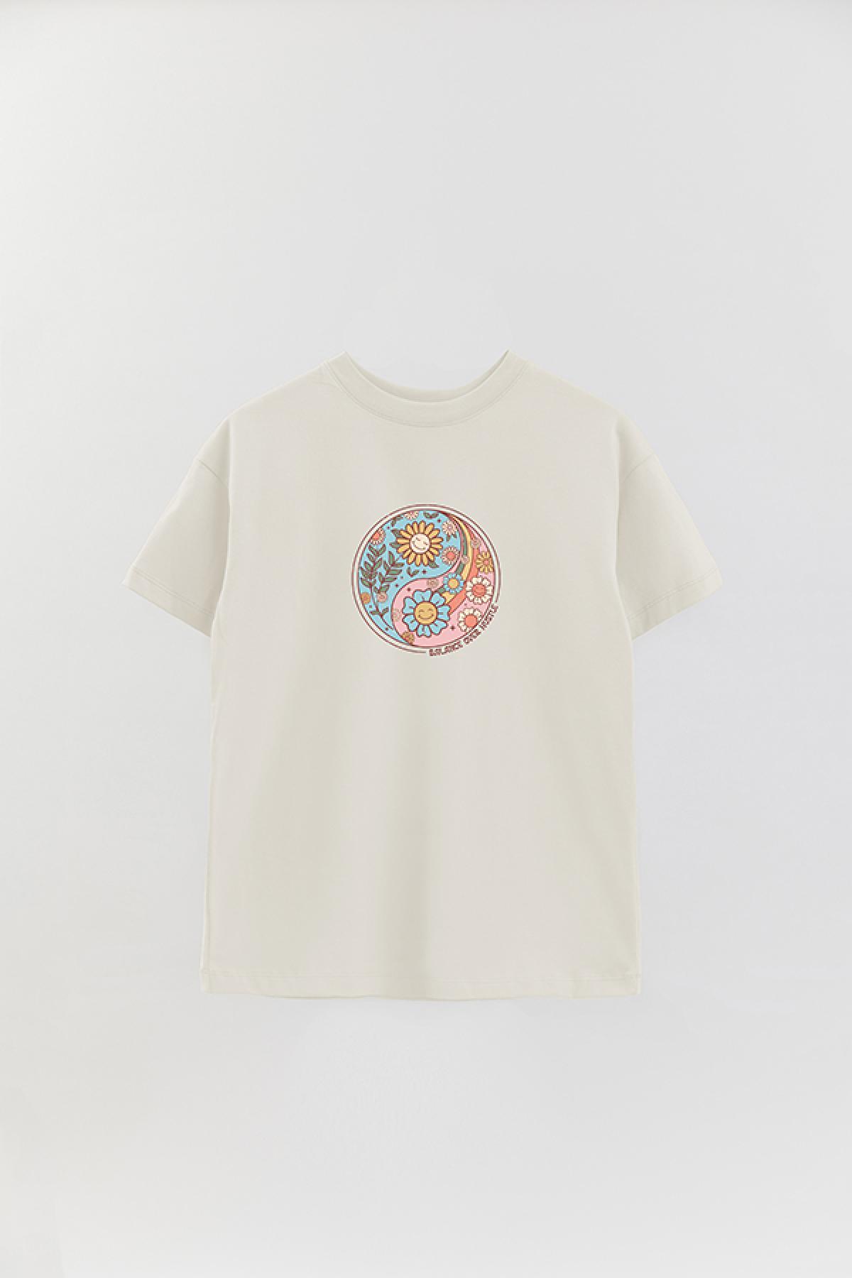 REMERA OVER ESTAMPADA BH BALANCE OVER HUSTLE