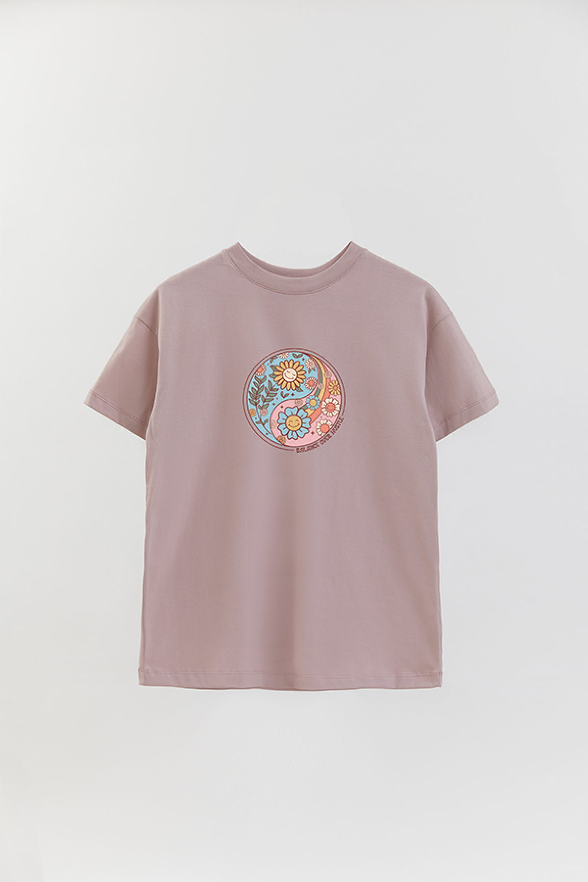 REMERA OVER ESTAMPADA BH BALANCE OVER HUSTLE
