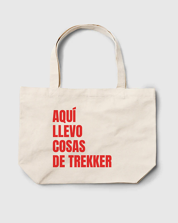 TOTE BAG AQUI LLEVO TREKKER