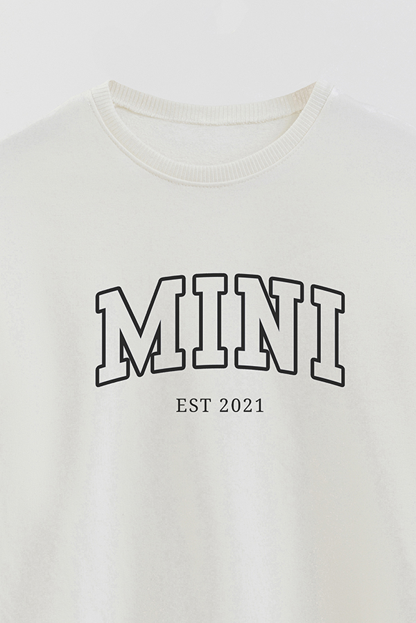 BUZO CREWNECK RUSTICO KID DDP VARSITY MINI