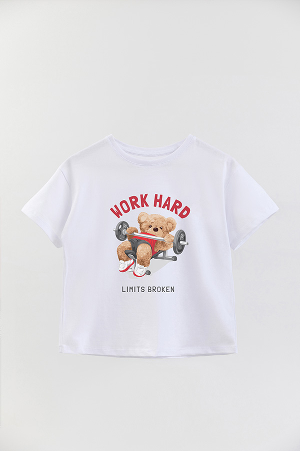 REMERA GB OVERSIZE WORK HARD