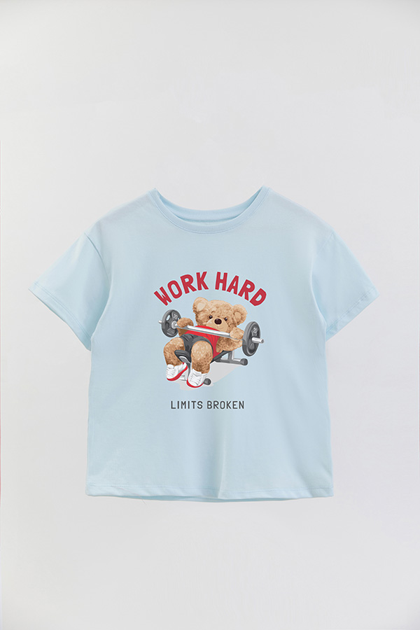 REMERA GB OVERSIZE WORK HARD