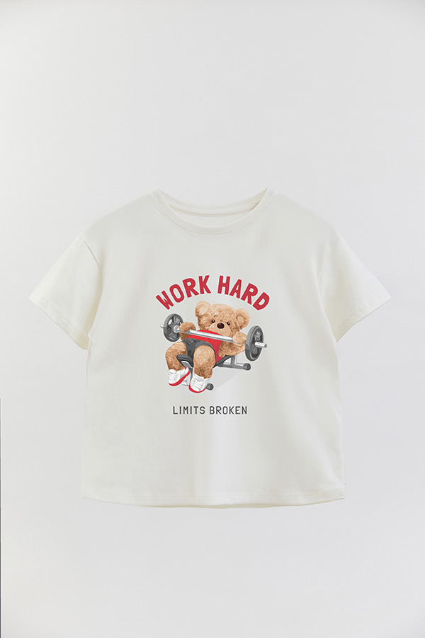 REMERA GB OVERSIZE WORK HARD