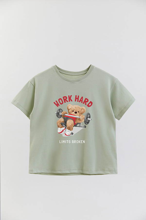 REMERA GB OVERSIZE WORK HARD