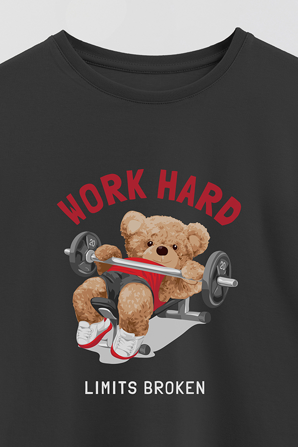 REMERA GB OVERSIZE WORK HARD