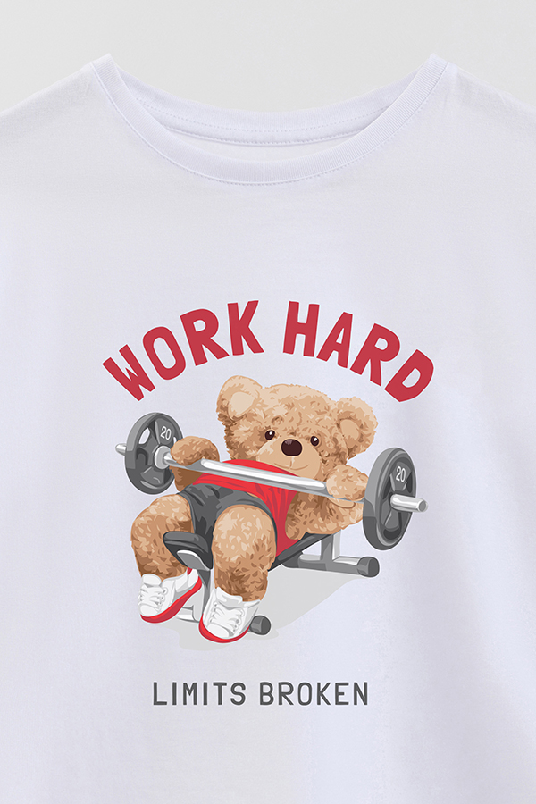 REMERA GB OVERSIZE WORK HARD