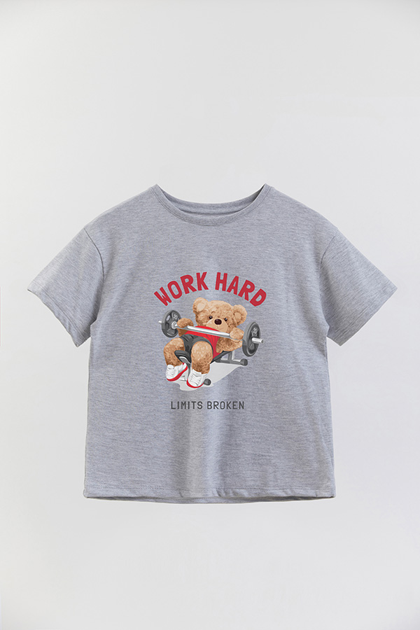 REMERA GB OVERSIZE WORK HARD