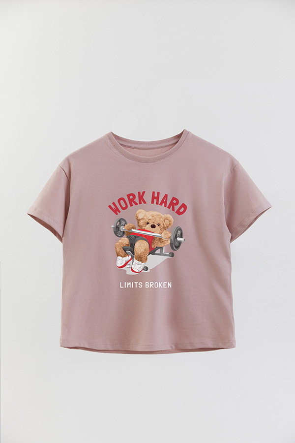 REMERA GB OVERSIZE WORK HARD