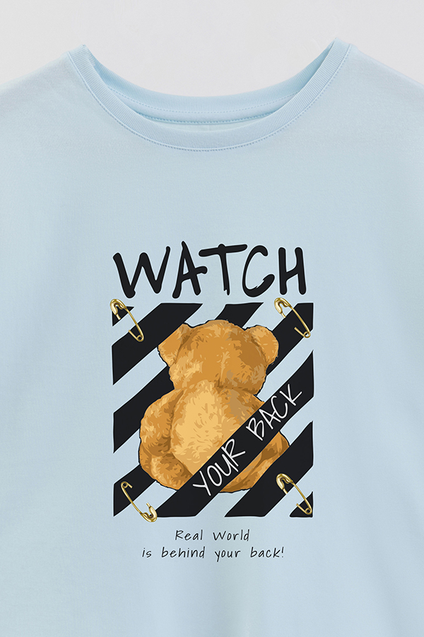 REMERA GB OVERSIZE WATCH YOUR BACK