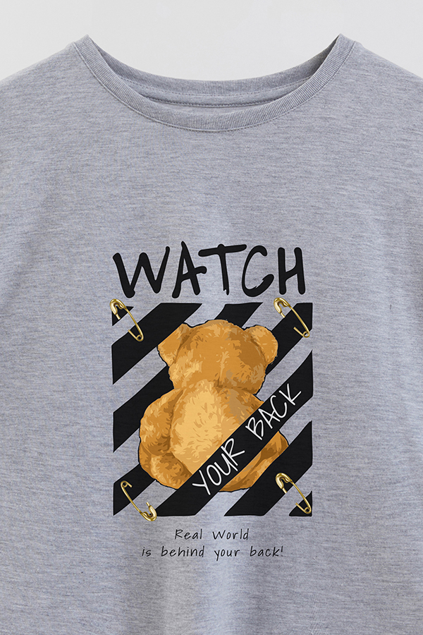 REMERA GB OVERSIZE WATCH YOUR BACK