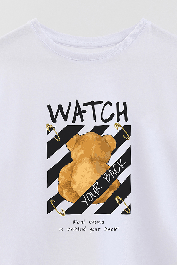 REMERA GB OVERSIZE WATCH YOUR BACK