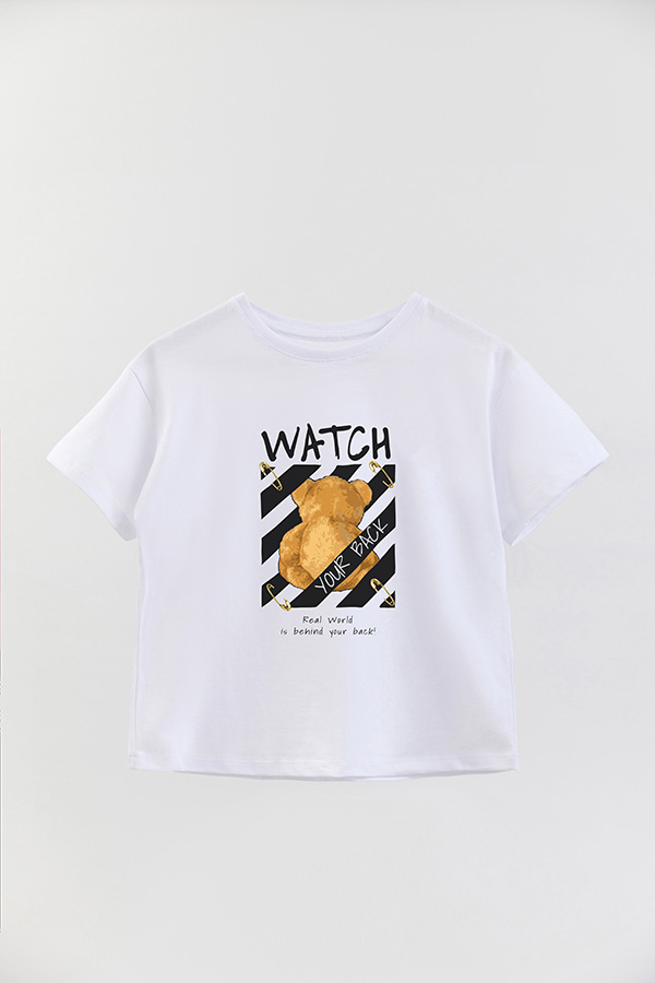 REMERA GB OVERSIZE WATCH YOUR BACK