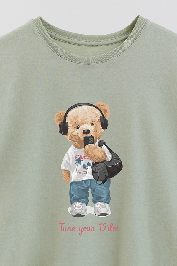 REMERA GB OVERSIZE TUNE YOUR VIBE
