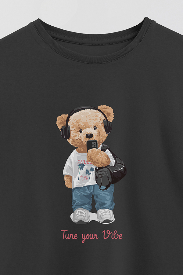 REMERA GB OVERSIZE TUNE YOUR VIBE