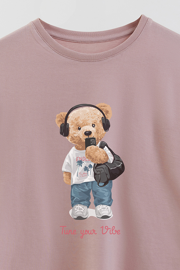 REMERA GB OVERSIZE TUNE YOUR VIBE