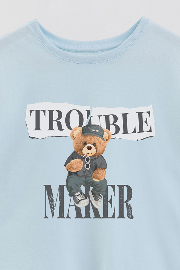 REMERA GB OVERSIZE TROUBLE MAKER
