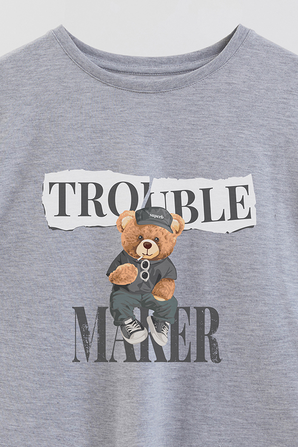 REMERA GB OVERSIZE TROUBLE MAKER