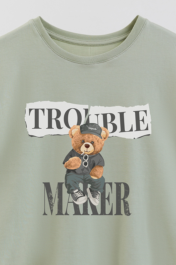 REMERA GB OVERSIZE TROUBLE MAKER