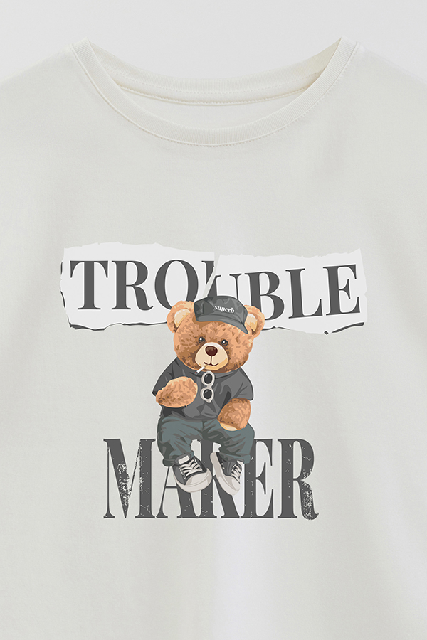 REMERA GB OVERSIZE TROUBLE MAKER