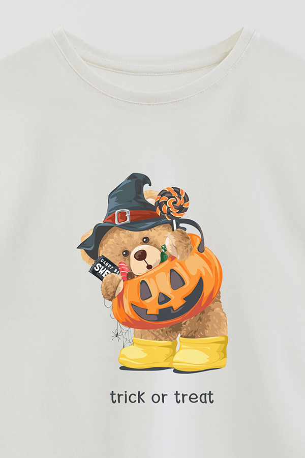 REMERA GB OVERSIZE TRICK OR TREAT 2