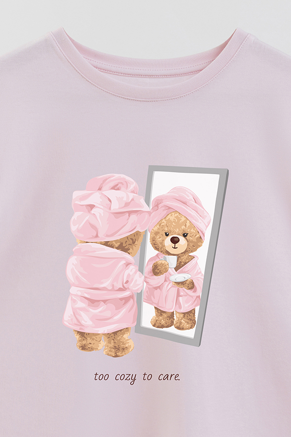 REMERA GB OVERSIZE TOO COZY TO CARE