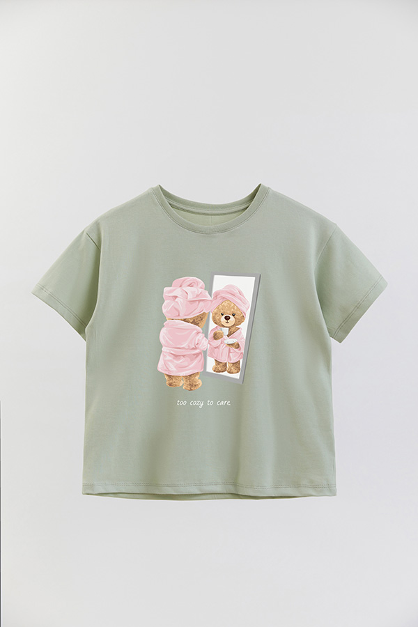 REMERA GB OVERSIZE TOO COZY TO CARE