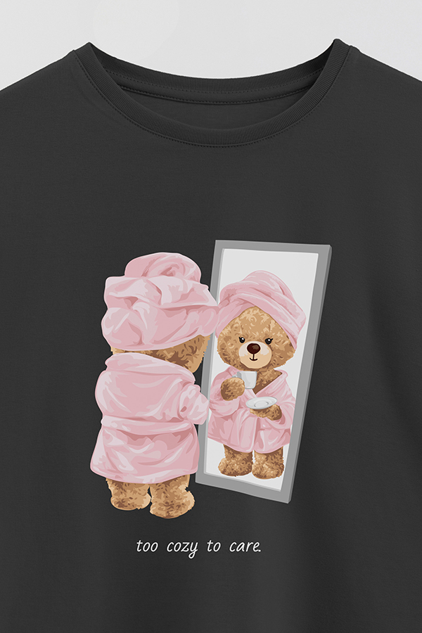 REMERA GB OVERSIZE TOO COZY TO CARE