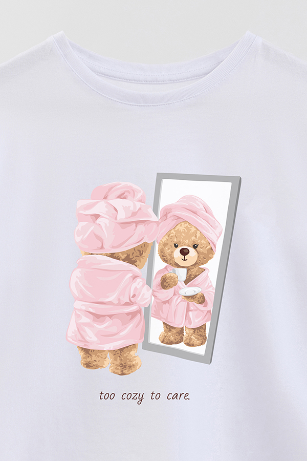 REMERA GB OVERSIZE TOO COZY TO CARE