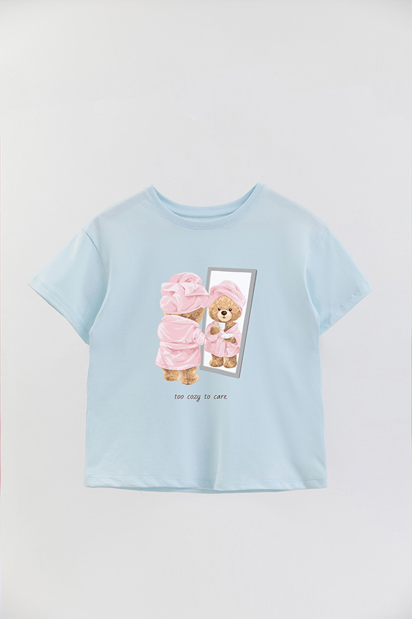 REMERA GB OVERSIZE TOO COZY TO CARE