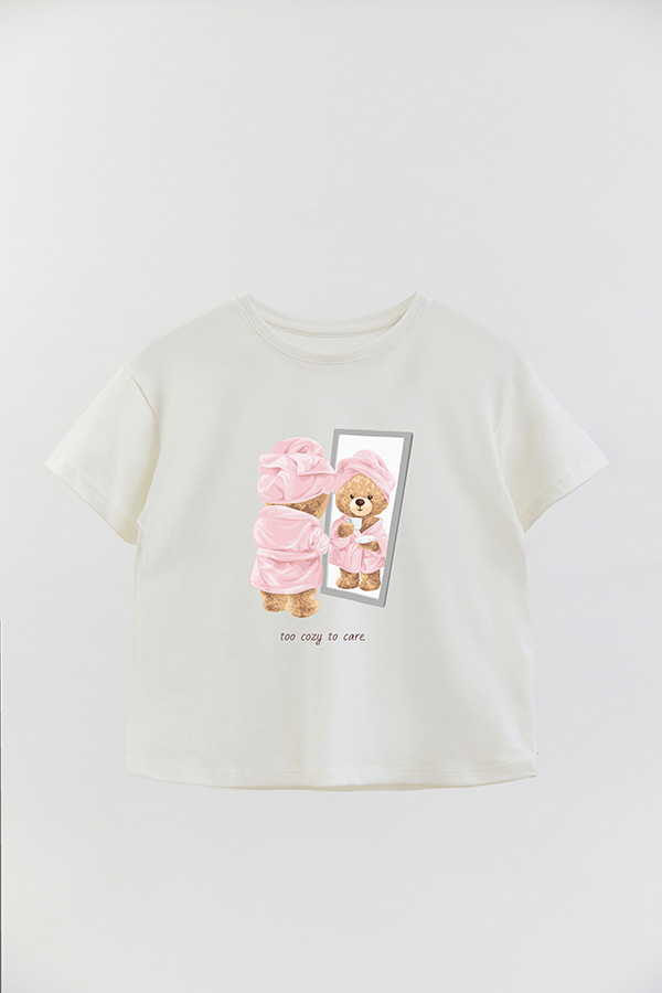 REMERA GB OVERSIZE TOO COZY TO CARE