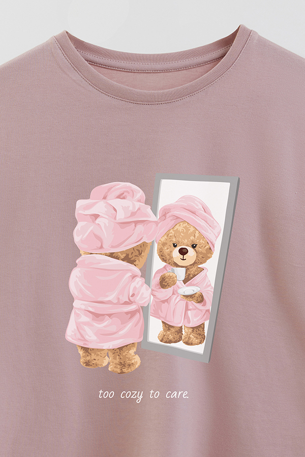 REMERA GB OVERSIZE TOO COZY TO CARE