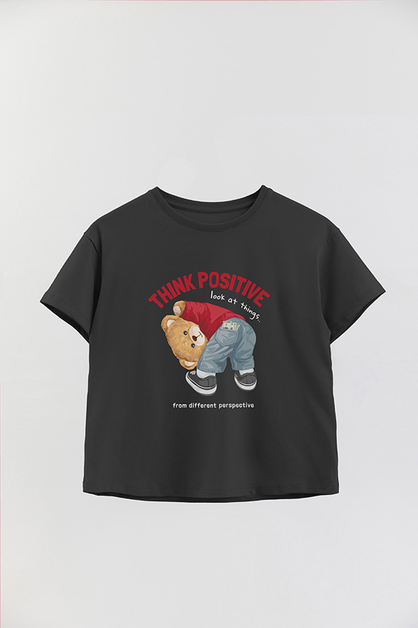 REMERA GB OVERSIZE THINK POSITIVE