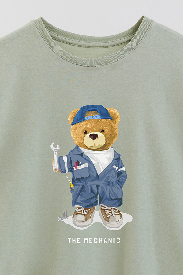 REMERA GB OVERSIZE THE MECHANIC