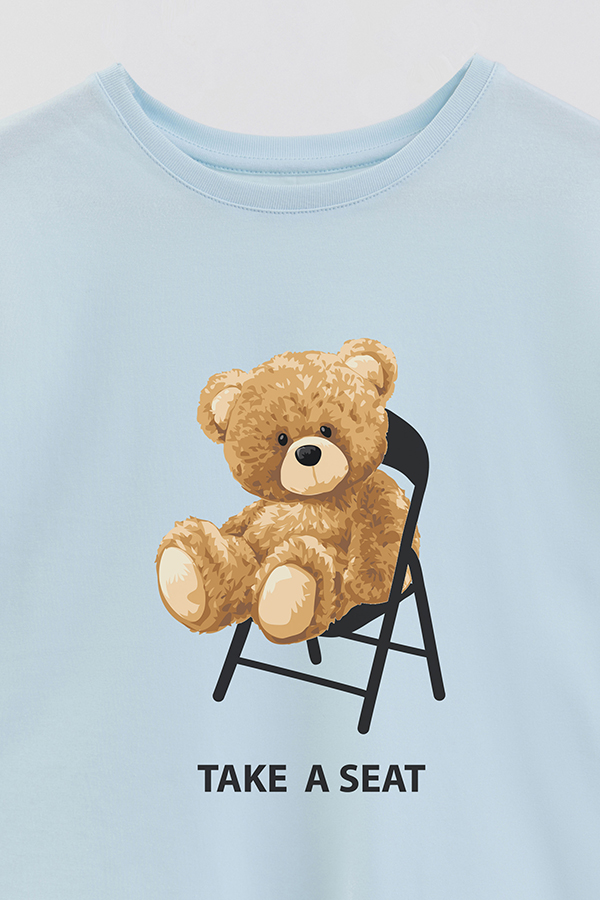 REMERA GB OVERSIZE TAKE A SEAT