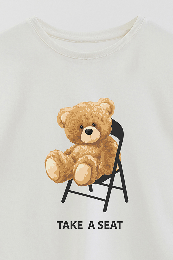 REMERA GB OVERSIZE TAKE A SEAT