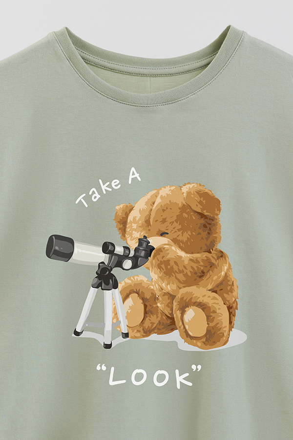 REMERA GB OVERSIZE TAKE A LOOK