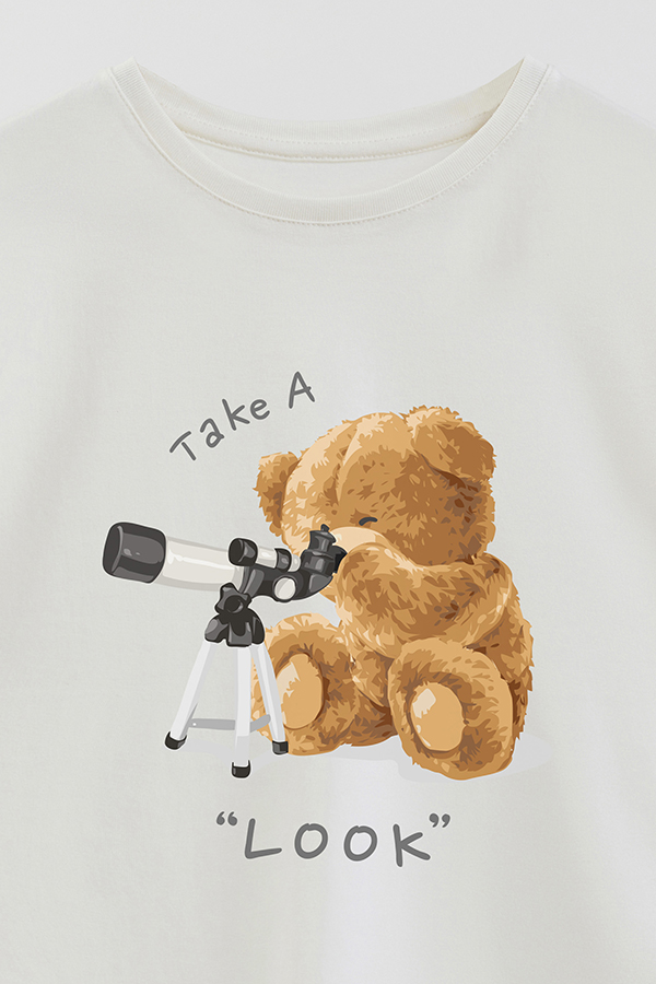 REMERA GB OVERSIZE TAKE A LOOK