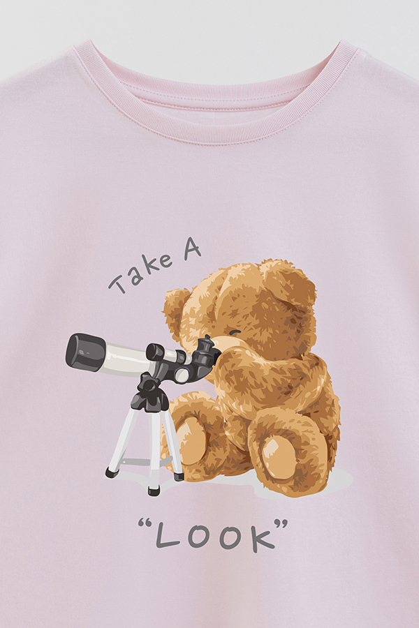 REMERA GB OVERSIZE TAKE A LOOK