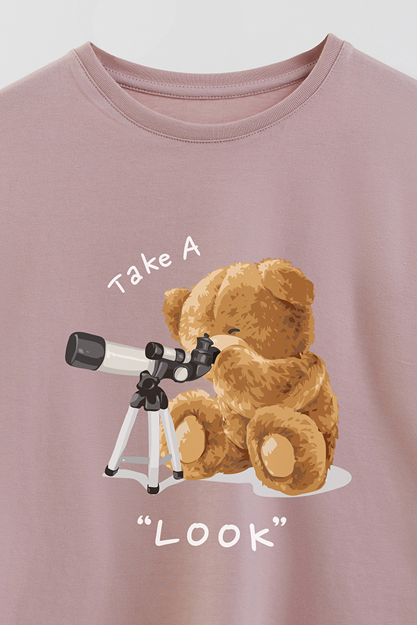 REMERA GB OVERSIZE TAKE A LOOK