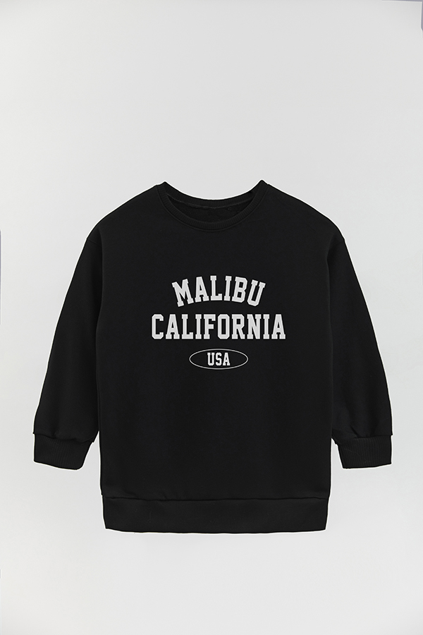 BUZO CREWNECK RUSTICO VARSITY GIRL MALIBU