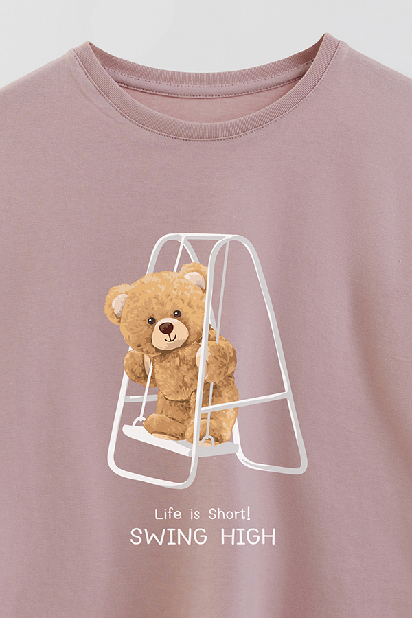 REMERA GB OVERSIZE SWING HIGH