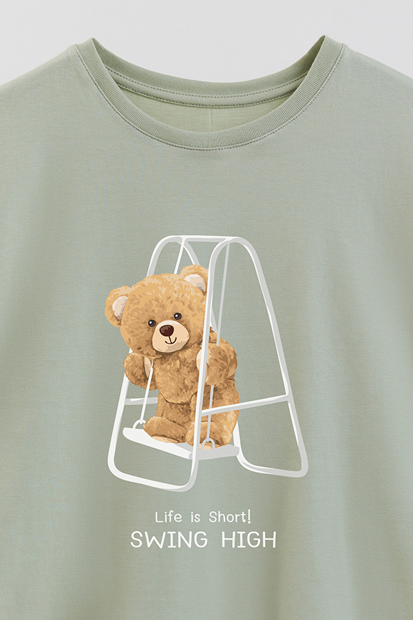 REMERA GB OVERSIZE SWING HIGH