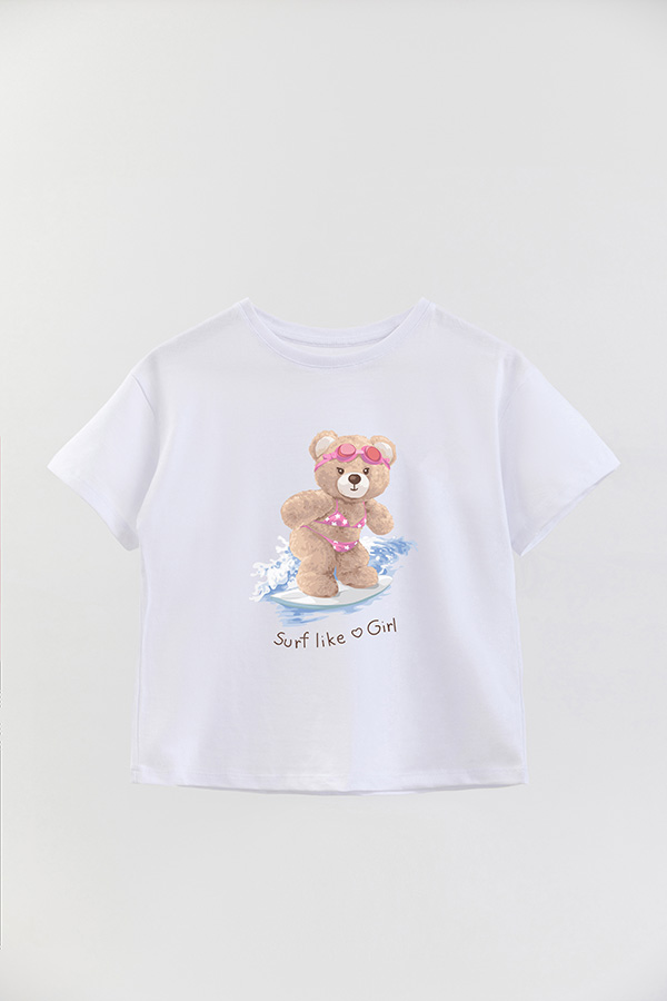 REMERA GB OVERSIZE SURF LIKE A GIRL