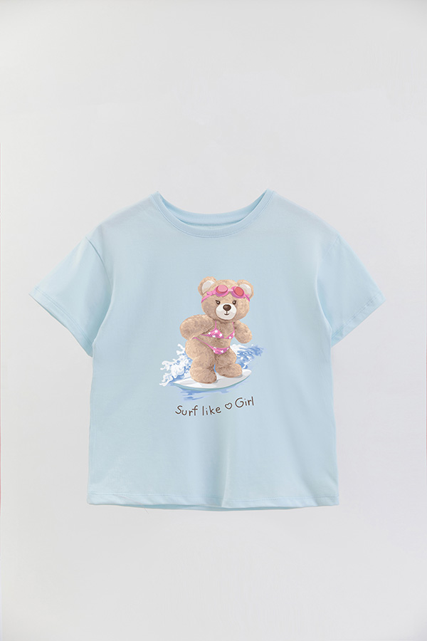 REMERA GB OVERSIZE SURF LIKE A GIRL