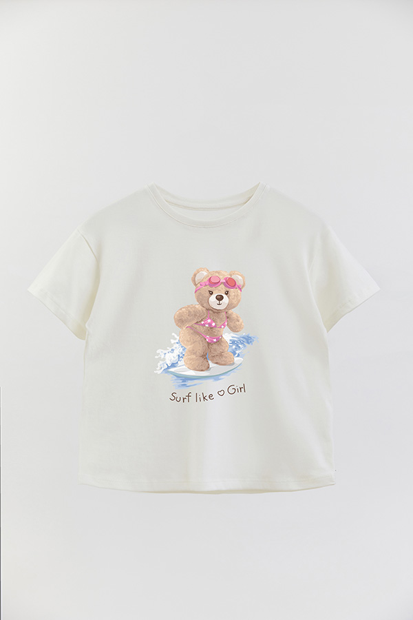 REMERA GB OVERSIZE SURF LIKE A GIRL