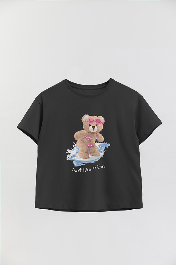 REMERA GB OVERSIZE SURF LIKE A GIRL